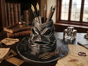 ABYstyle Tiara Przydziału Stojak na Długopisy Kubek czarna do malowania 4