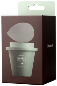Donegal Bubble Matcha Set Gąbka do makijażu z etui 2