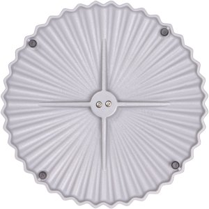 Beliani Podstawa do parasola CAREZZA szary okrągły 21 kg 2