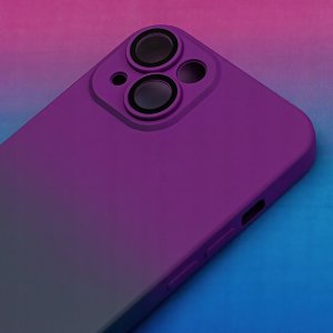 iLike Tył pokrywa Xiaomi Redmi 12c / Redmi 11a Ultra Trendy case Blue Purple [kod produktu: ] 3