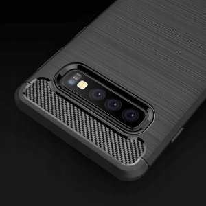 iLike Etui na telefon Tylny pokrowiec Samsung Galaxy Note 10 Pro Back Case Carbon Black (ISGN10PBCCBLA) 2