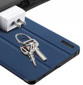 Etui na tablet iLike Etui książkowe Dux Ducis Xiaomi Redmi Pad SE 8.7 Domo Series Tri-fold Stand PU Leather Tablet Cover Blue 6
