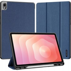 Etui na tablet iLike Pokrowiec książkowy Dux Ducis Samsung Galaxy Tab S11 Domo Series Tri-fold Stand PU Leather Blue 3