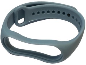 iLike Pasek Silicone Strap Mi Band 5 / 6 / 7 (18x250mm) Light Blue (IW-SM678-BL) 2
