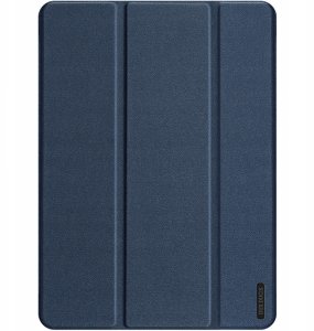 Etui na tablet iLike Etui książkowe Dux Ducis Galaxy Tab A9 Plus / Tab A11 Plus Domo Series Tri-fold Stand PU Leather Tablet Cover Blue 2