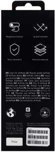 Evelatus Etui na słuchawki Apple Airpods Case EAC04 Blue EAC04BL 4