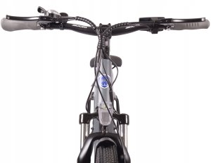 Rower elektryczny Airwheel Lancia Genio E-Bike City E-Bike Motor power 250 W Wheel size 27.5 " Warranty 24 month(s) Silver 7