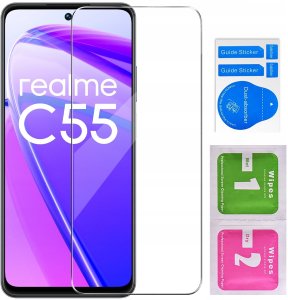 krainaGSM Do Realme C55 Magnet Wzory Case + Szkło 9H 8