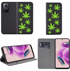krainaGSM Do Xiaomi Redmi Note 12S Magnet Wzory + Szkło 2
