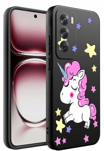 krainaGSM Do Oppo Reno 12 5G | Wzory | Silikonowe Matt Case 2