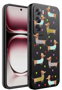 krainaGSM Etui Do Oppo Reno 12 5G | Wzory | Silikonowe Matt Case 2