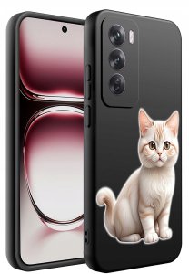 krainaGSM Etui Do Oppo Reno 12 5G | Wzory | Silikonowe Matt Case 2