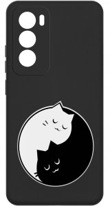 krainaGSM Do Oppo Reno 12 5G | Wzory | Silikonowe Matt Case 3