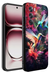 krainaGSM Do Oppo Reno 12 5G | Wzory | Silikonowe Matt Case 2