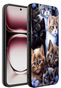 krainaGSM Do Oppo Reno 12 5G Wzory Silikonowe Matt Case 2