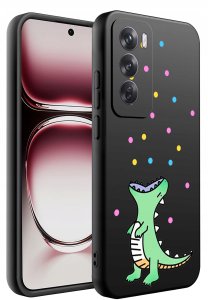 krainaGSM Do Oppo Reno 12 5G Wzory Silikonowe Matt Case 2