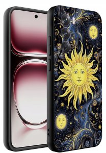 krainaGSM Do Oppo Reno 12 5G | Wzory | Silikonowe Matt Case 2
