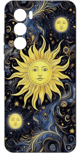 krainaGSM Do Oppo Reno 12 5G | Wzory | Silikonowe Matt Case 3