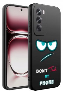 krainaGSM Do Oppo Reno 12 5G | Wzory | Silikonowe Matt Case 2