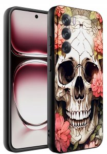 krainaGSM Do Oppo Reno 12 5G | Wzory | Silikonowe Matt Case 2