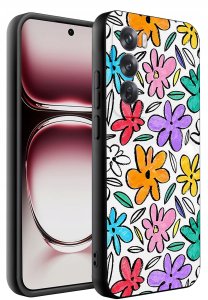 krainaGSM Do Oppo Reno 12 5G Wzory Silikonowe Matt Case 2