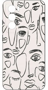 krainaGSM Do Oppo Reno 12 5G Wzory Silikonowe Matt Case 3