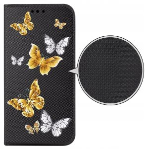 krainaGSM Etui Do Samsung A13 5G / A04S Magnet Wzory + Szkło 2
