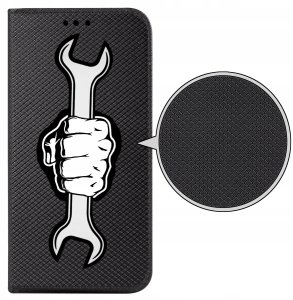 krainaGSM Etui Do Samsung A13 5G / A04S Magnet Wzory + Szkło 2