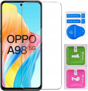krainaGSM Do Oppo A98 5G Magnet Wzory Case + Szkło 9H 8