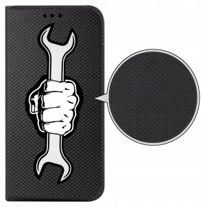 krainaGSM Do Oppo A98 5G Magnet Wzory Case + Szkło 9H 2