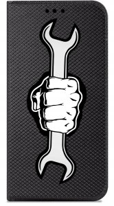 krainaGSM Do Oppo A98 5G Magnet Wzory Case + Szkło 9H 7