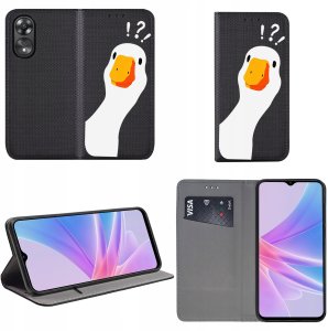 krainaGSM Do Oppo A78 5G|A58 5G Magnet Wzory Case Szkło 3
