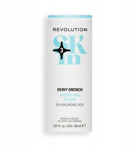 Revolution Skincare Revolution Skincare, Dewy Drench, Hyaluronic Acid 2%, Hydrating, Serum, For Face, 30 ml For Women 2