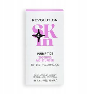 Revolution Skincare Revolution Skincare, Plump-Tide, Peptides & Hyaluronic Acid, Soothing, Cream, For Face, 50 ml For Women 3