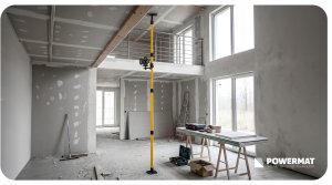 Leica Tyczka Rozporowa do poziomicy laserowej statyw Rozporowy lasera 192-400cm 10
