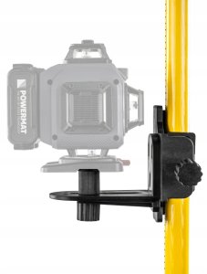 Powermat Tyczka Rozporowa do poziomicy laserowej statyw rozporowy lasera 112-300cm 4