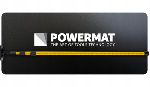 Powermat Tyczka Rozporowa do poziomicy laserowej statyw rozporowy lasera 112-300cm 9