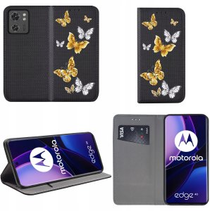 krainaGSM Etui Do Motorola Moto Edge 40 Magnet Wzory Case 2