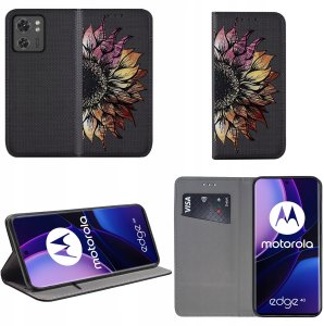 krainaGSM Etui Do Motorola Moto Edge 40 Magnet Wzory Case 2