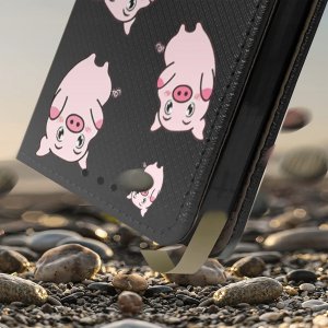 krainaGSM Etui Do Oppo A38 Magnet Wzory Case + Szkło 9H 4