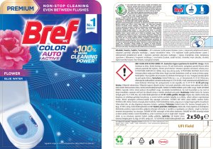 Bref WC cleaner CA FLOWER 2X50G 2
