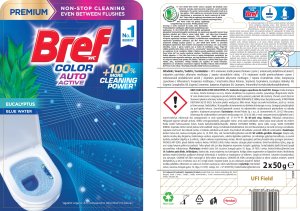 Bref WC cleaner Ca Eucalyptus 2X50G 2