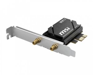Kontroler MSI Karta sieciowa Herald BE6500 WiFi 7 PCIe 3