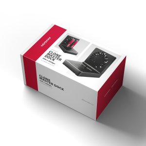 Stacja dokująca Axagon AXAGON stacja dokująca USB-C 20Gb/s dla 2× dysków M.2 NVMe/SATA SSD z funkcją klonowania 4