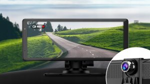 Wideorejestrator Dod Tech NEXADIO CC250 Multimedia car tablet with a built-in dash camera 7