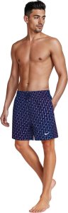 Nike Spodenki kąpielowe Nike Breaker Swoosh Link Midnig granatowo-różowo-fioletowe NESSG577 440 M 6