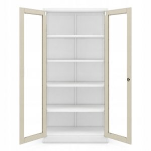 Jan Nowak AMELIA cabinet ECO* WHITE RAL9003 SONOMA OAK H1850*W900*D400 2