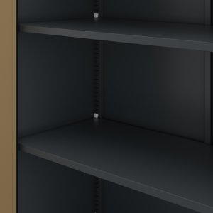 Jan Nowak AMELIA cabinet ECO* ANTHRACITE RAL7016 WOODGRAIN H1850*W900*D400 4