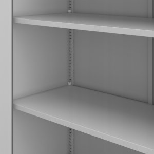 Jan Nowak ALEX Cabinet Light grey RAL7035 + Blue RAL5017 H1850*W450*D400 3