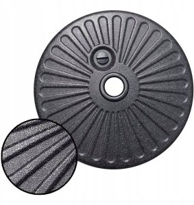 Ambiance Podstawa do parasola ogrodowego napełniana wodą 25 l 28 kg taras ogród HDPE 2